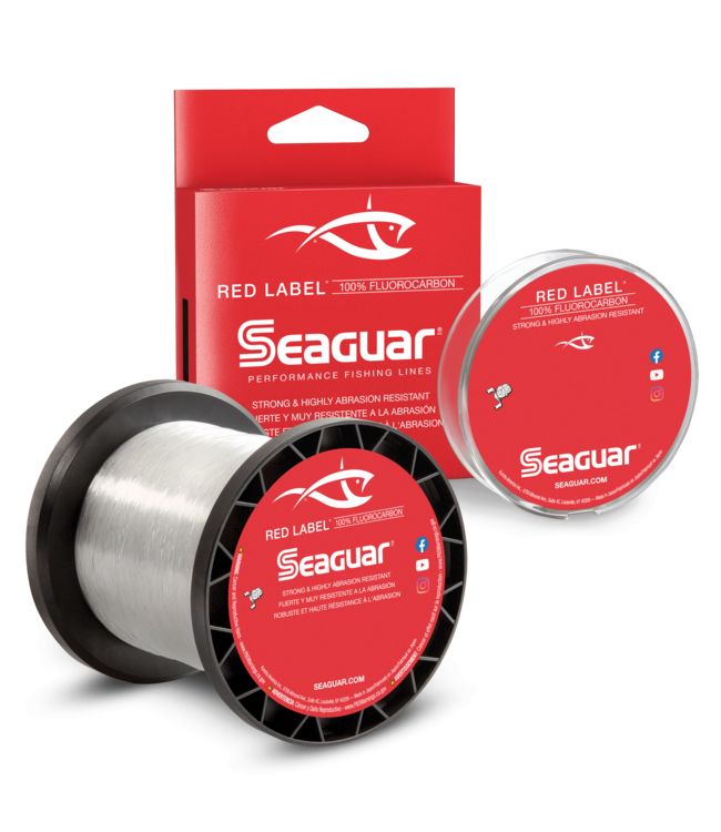 Seaguar Red Label 100% Fluorocarbon Main Line 200yd  #8
