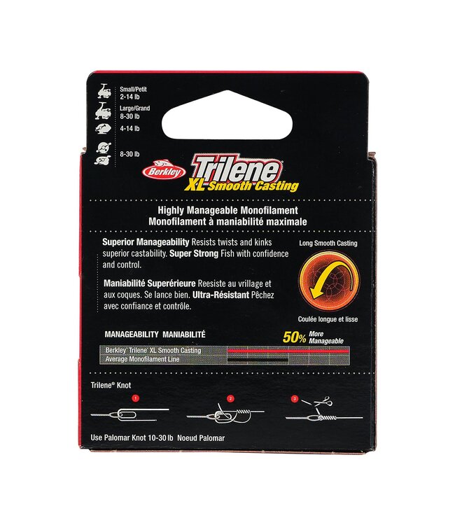 Berkley Trilene XL 1002015 14lb 110yd Pony Spool Clear