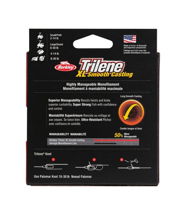 Berkley Trilene XL Mono Filler Spool 14lb 300yd Clear