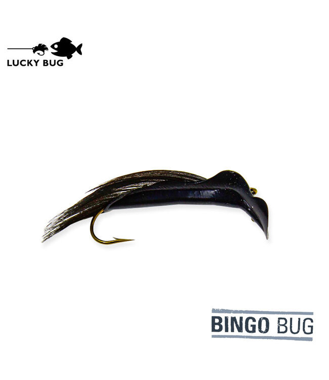 Lucky Bug Lure Company LTD. Lucky Bug Bingo Bug  #2 Black Leech