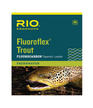 RIO Rio Fluoroflex Tapered Leader 9' 4X 5lb