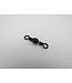 Angler F129B-1/0 Black Barrel Swivel#1/0, 4/pk