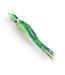 Jumbo Squid Body 9'' 2pk Green/Glow
