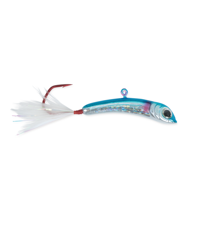 Lil' Foxee Jigging Minnow 5/16oz  Glow Tiger