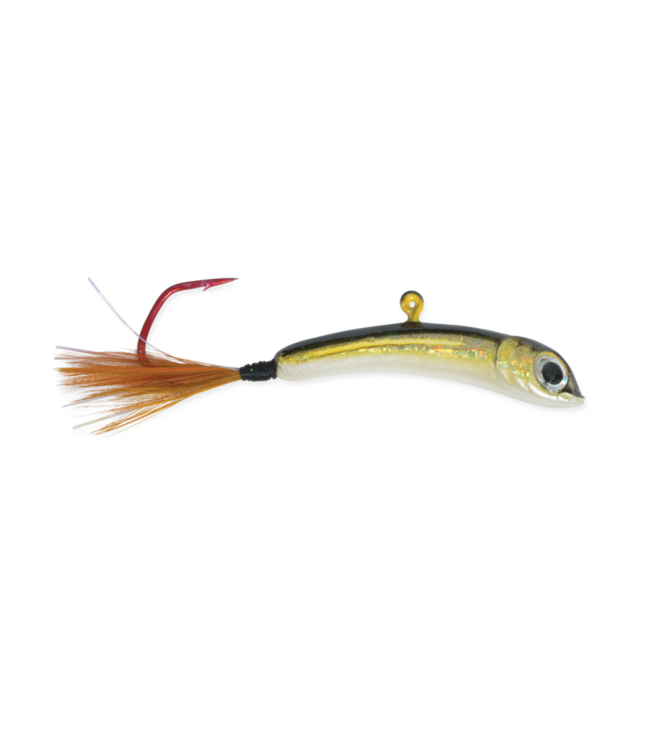 Lil' Foxee Jigging Minnow 5/16oz  Glow Tiger