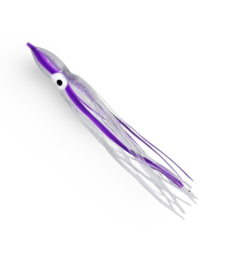 Jumbo Squid Body 9'' 2pk Purple Haze UV