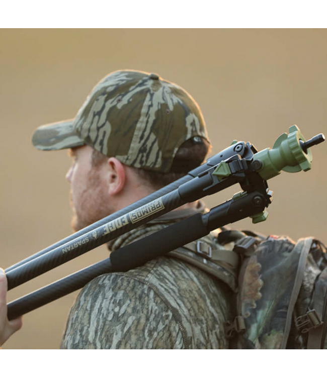 Primos Hunting Edge Carbon Fiber Shooting Stick With Spartan Dark Earth