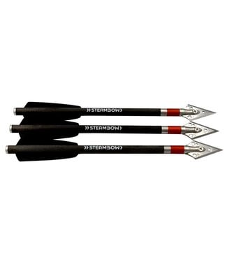 Steambow AR-Series Broadhead Arrows 3PK