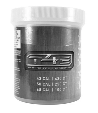 T4E Rubber Balls  Black .43 430 count countainer