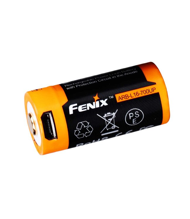 Fenix ARB-L16-700UP USB Rechargeable 3.6V 700 MAh Battery