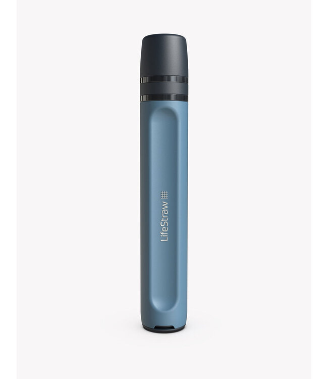 Lifestraw Life Straw Peak Series Personal Water Filter Dusty Blue Mtn.