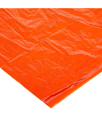 SE Emergency Orange Tube Tent 8.1/4 X 6in