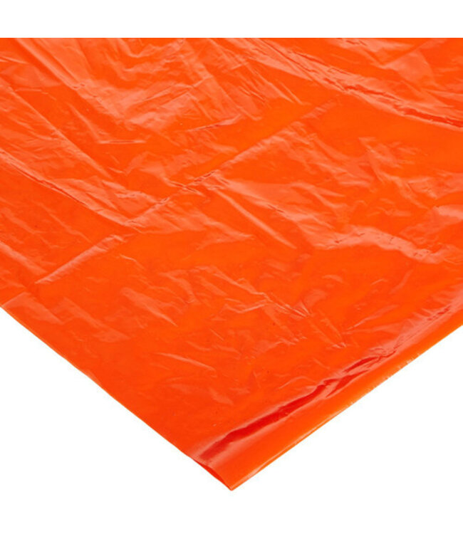 SE Emergency Orange Tube Tent 8.1/4" X 6"