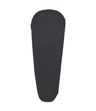 Alps Mountaineering Alps Mummy Liner Brushed Polyester 32x86 Charcoal