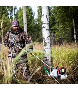 Portable Winch Woodland PCW 3000-A Portable Winch Gas-Powered Pulling Winch GX35 / With Accessories