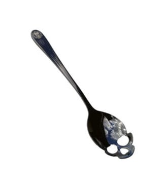 Rampage Coffee Co. Skull Spoon Black