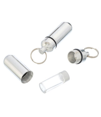 Sona ID/Pill Holder with Keychain Assorted Colours