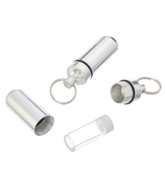Sona ID/Pill Holder with Keychain Assorted Colours