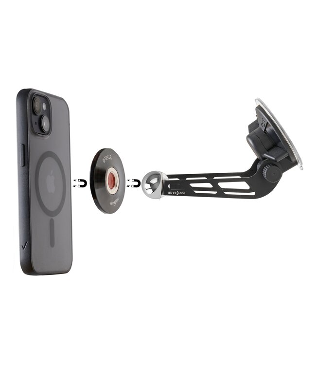Nite Ize Steelie 360 Orbiter Windshield Kit