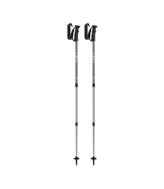Trekking Poles Voyager Silver Grey/White