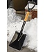 SE Knurled D-Handle Steel Shovel with Wood Handle