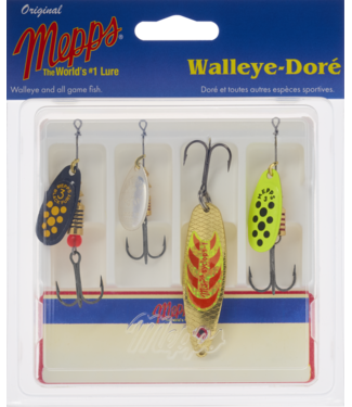 MEPPS 4-KS-SS  4pk WALLEYE KIT