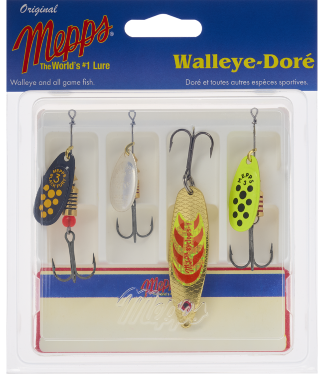 MEPPS 4-KS-SS  4pk WALLEYE KIT