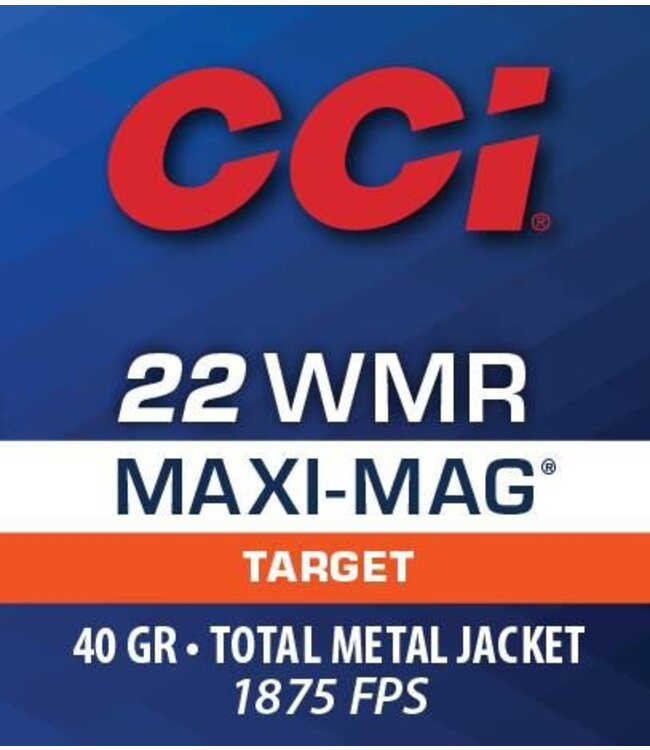 Maxi Mag Rimfire Ammunition 22 WMR 40gr TMJ