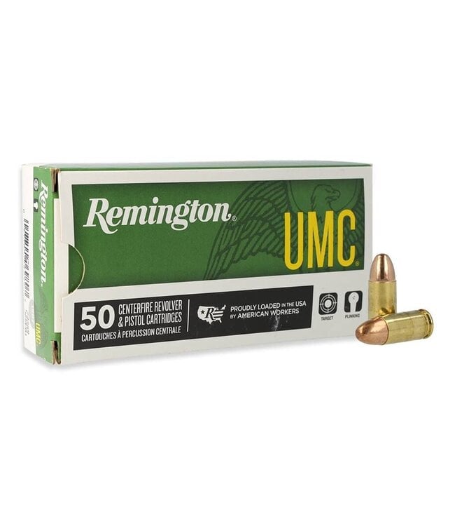 Remington REMINGTON 124gr MC 9MM 50rd
