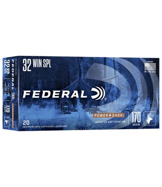 Power-Shok Ammunition 32 Win Special  170gr JSP