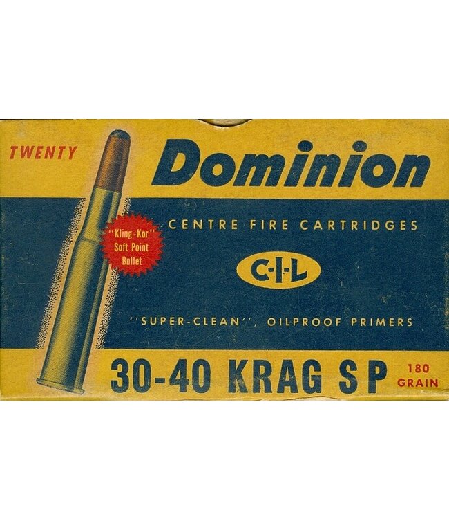 DOMINION 30-40 KRAG  30 US ARMY
