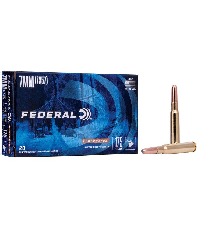 Power-Shok 7mm Mauser 175gr SPRN