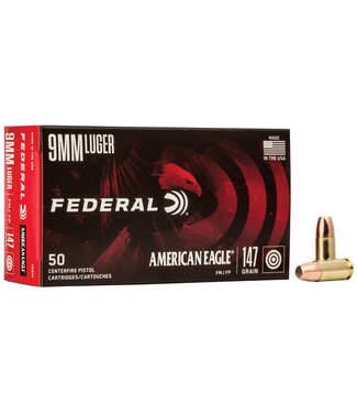 AE9FP  9mm 147gr American Eagle Pistol 50/box