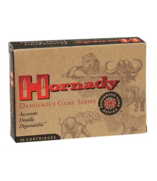 Hornady Dangerous Game Ammunition 9.3x74mm Rimmed 286gr Spire Point