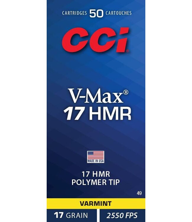 Varmint V-Max 17 HMR 17gr
