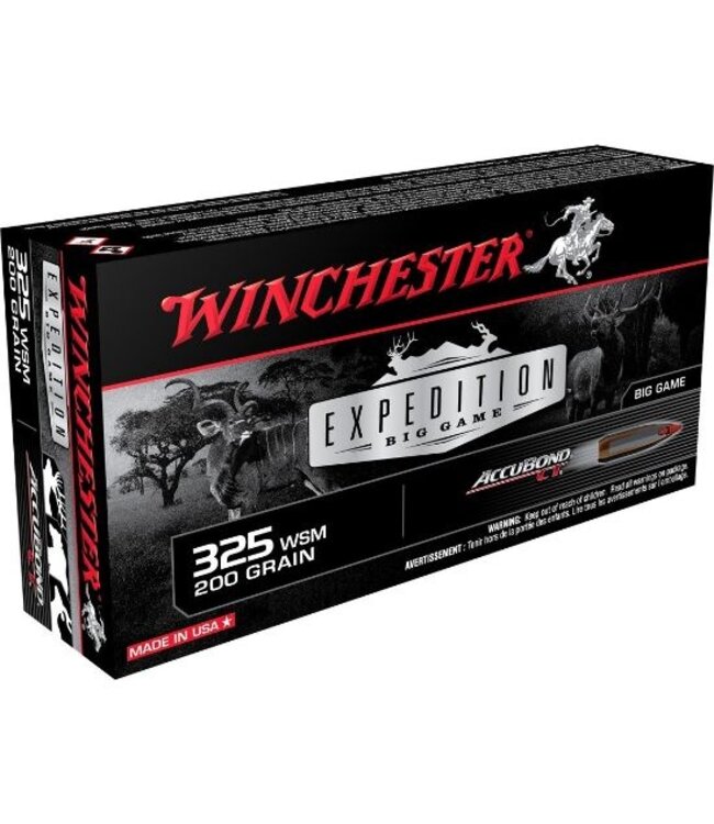 Winchester Supreme 325 WSM 200gr Accubond CT