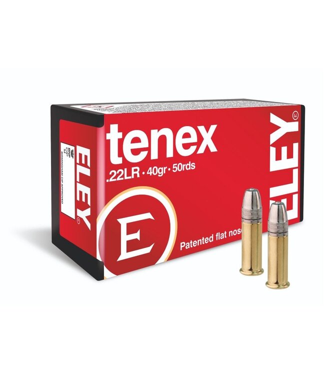 ELEY .22LR TENEX EPS AMMO 50CT