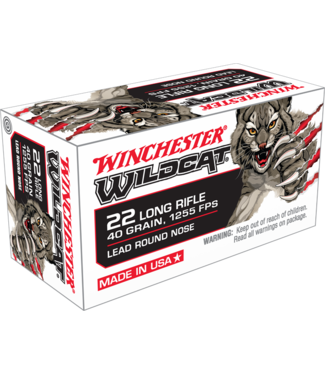 Winchester Wildcat 22LR 40gr LRN