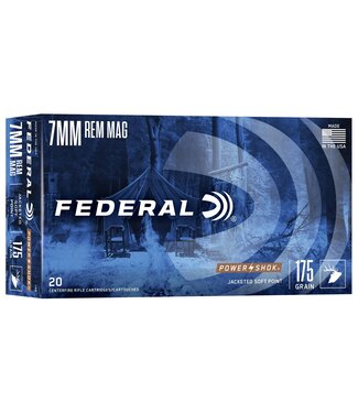 FEDERAL 7MM REM MAG 175gr POWER-SHOK SP