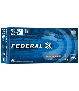 22-250 Power-Shok 55gr Soft Point