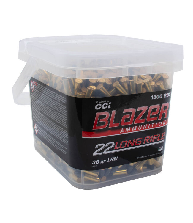 CCI Blazer 22LR 38gr HP 1500 Count