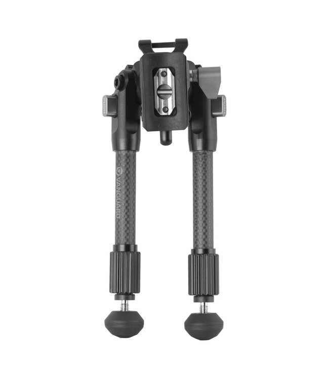 Carbon Fiber Pivoting  Bipod w/Picatinny Rail 8-10.5in