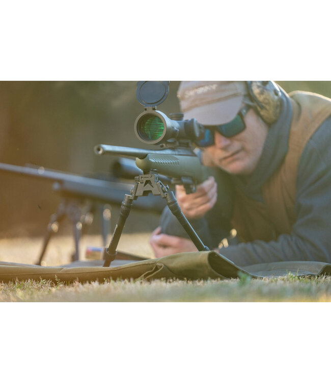 Swagger Sea12 Extreme Angle Extendable Bipod 9-12in Black