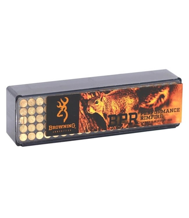 Browning RF 22wmr 40gr BPR Jacketed Hollow Point