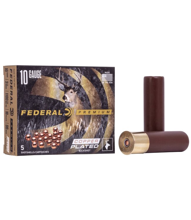 P108F00 Premium Vital-Shok Buckshot 10GA 3-1/2 in 00B 18 Pellets