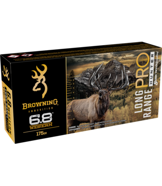 Browning CF Ammo 6.8 Western 175gr Tipped GameKing  Match Rifle Long Range