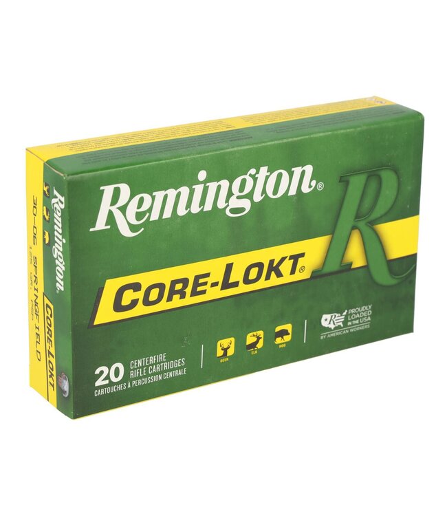 Remington Core-Lokt Ammunition 30-06 SPRG 125gr PSP