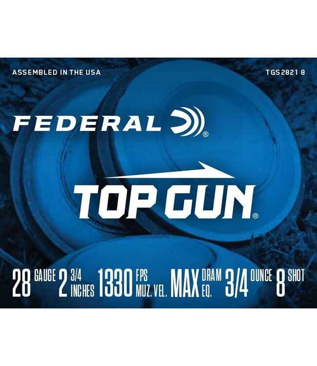 Top Gun 28GA 2.75" 3/4oz 8 Shot