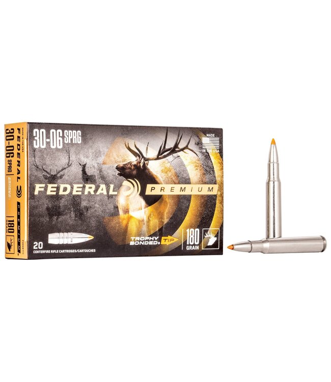 premium 30-06 SPRG 180gr  Trophy Bonded Tip