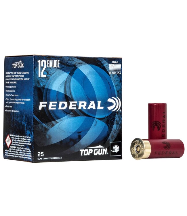 Top Gun 12GA Target Load 2  3/4"  1 1/8oz  25/Box